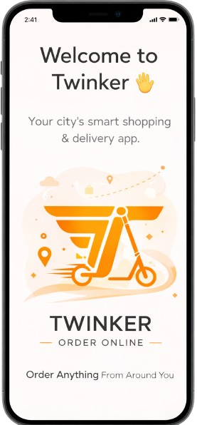 Twinker Welcome Screen